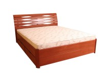 Кровать "Марита LUX" на ламелях с ящикам