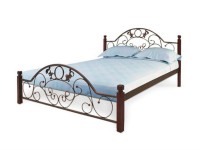 Кровать Франческа (деревян. ножки)